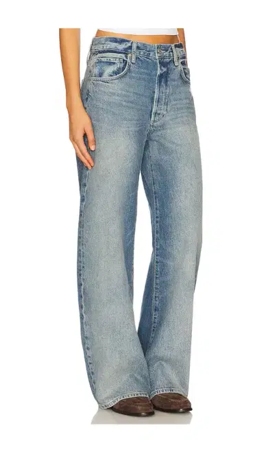 PAIGE Arellia Barrel Leg Jeans With Covered Buttonfly | Thumbnail 2 PAIGE Arellia Barrel Leg Jeans With Covered Buttonfly | Thumbnail 2