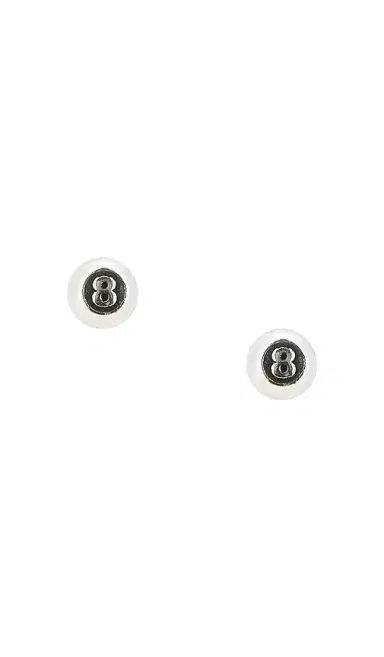 Two Jeys 8 Ball Earrings | Thumbnail 1