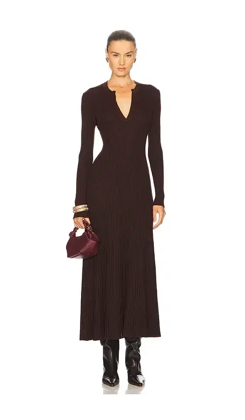 Hattie Knit Midi Dress