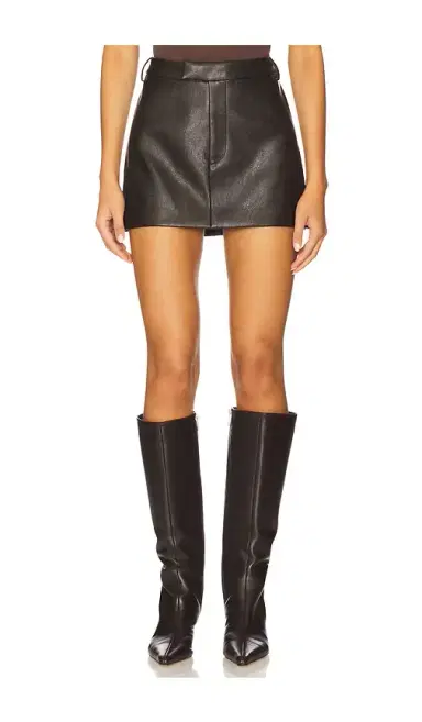 Bardot Maika Faux Leather Mini Skirt | Thumbnail 1 Bardot Maika Faux Leather Mini Skirt | Thumbnail 1