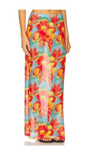 Runaway The Label Miami Maxi Skirt | Thumbnail 2