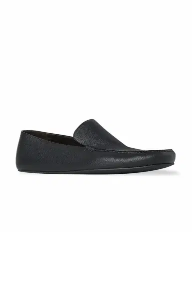 The Row Leo Leather Slippers | Thumbnail 3 The Row Leo Leather Slippers | Thumbnail 3