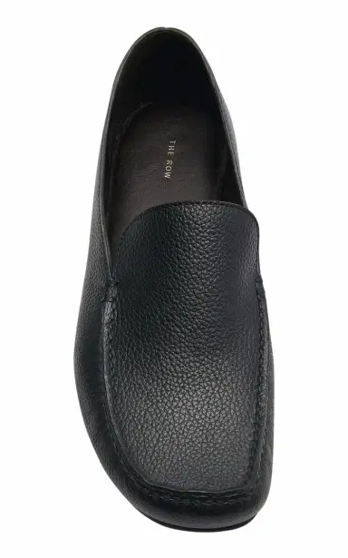 The Row Leo Leather Slippers | Thumbnail 4 The Row Leo Leather Slippers | Thumbnail 4