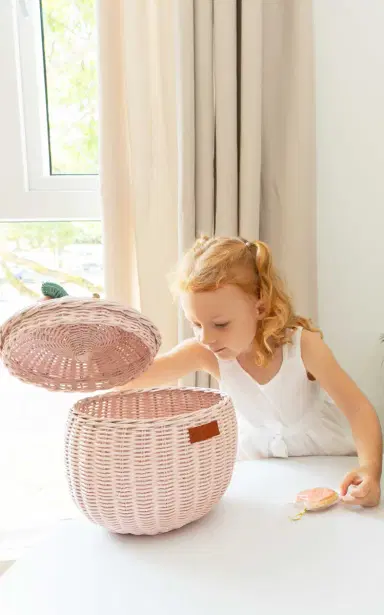 MOMIJI Apple Small Rattan Storage Basket | Thumbnail 5 MOMIJI Apple Small Rattan Storage Basket | Thumbnail 5