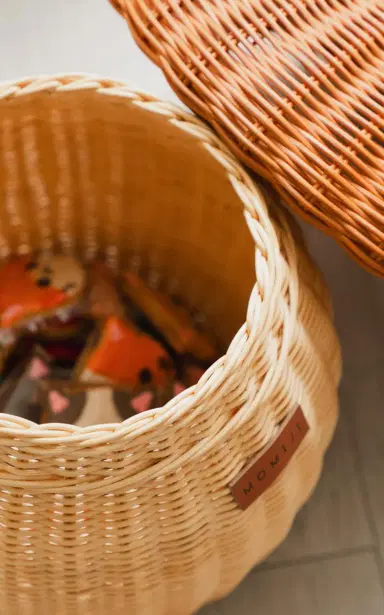 MOMIJI Mushroom Rattan Storage Basket | Thumbnail 5 MOMIJI Mushroom Rattan Storage Basket | Thumbnail 5