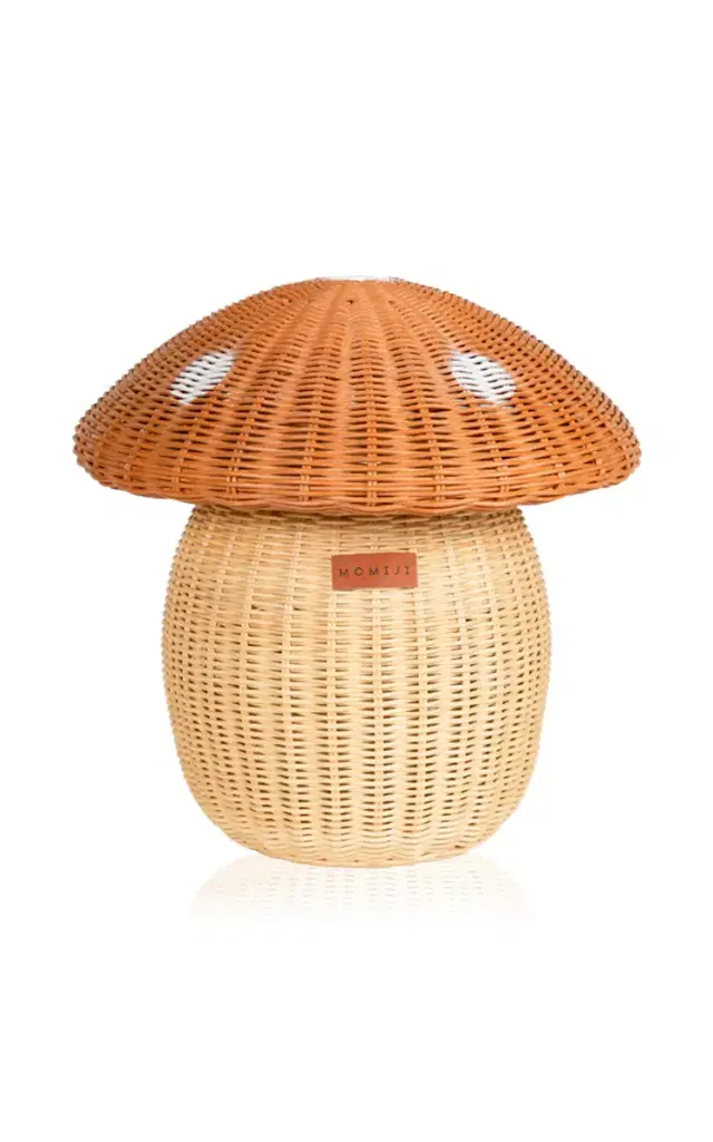 Mushroom Rattan Storage Basket