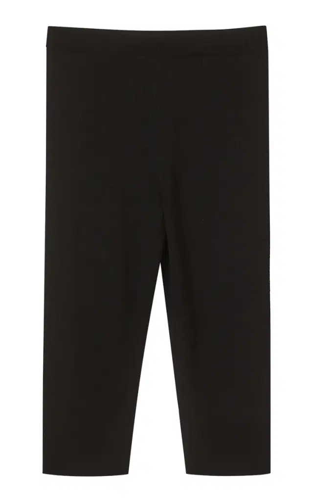 Madison Ribbed Knit Capris