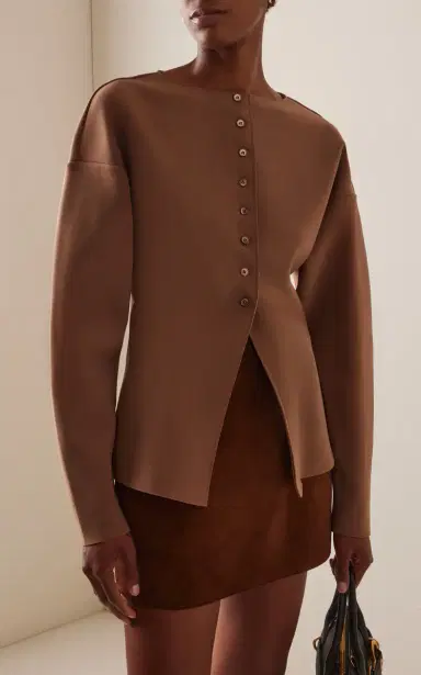 BIRROT Exclusive Lay3 Crepe Cardigan | Thumbnail 3