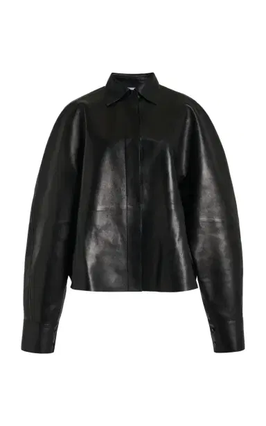Givenchy Cocoon Leather Shirt | Thumbnail 1 Givenchy Cocoon Leather Shirt | Thumbnail 1