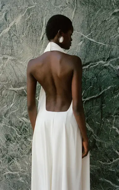 Givenchy Draped Crepe Gown | Thumbnail 3 Givenchy Draped Crepe Gown | Thumbnail 3
