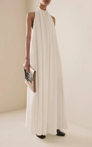 Givenchy Draped Crepe Gown | Thumbnail 4 Givenchy Draped Crepe Gown | Thumbnail 4