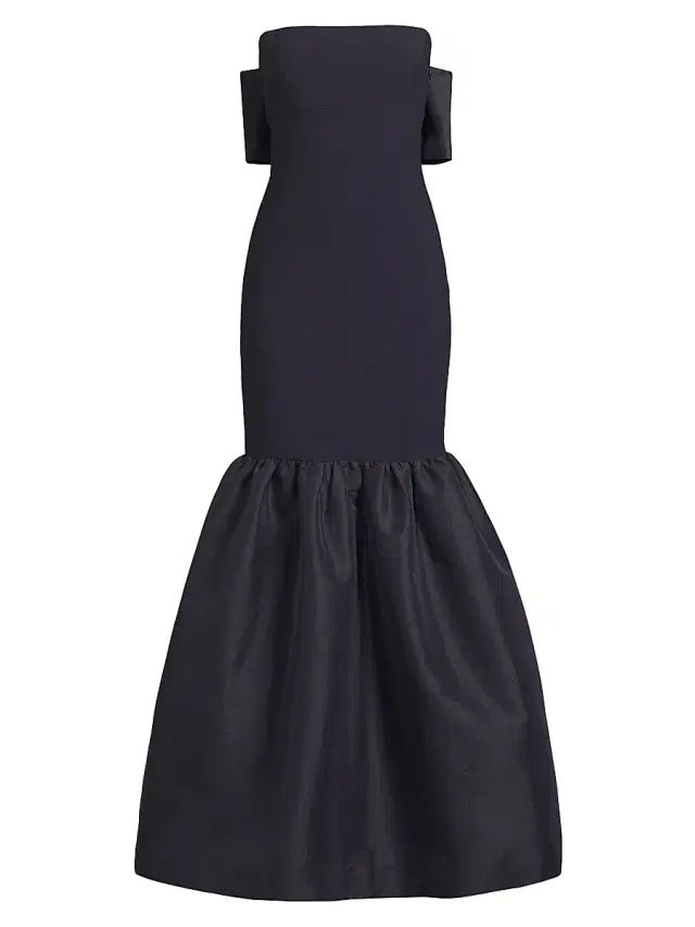 Women's Morgette Bow-Detailed Strapless Mermaid Gown - Navy