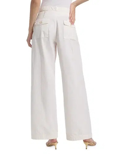 The Elder Statesman Women's Bender Cotton Chino Pants | Thumbnail 5 The Elder Statesman Women's Bender Cotton Chino Pants | Thumbnail 5