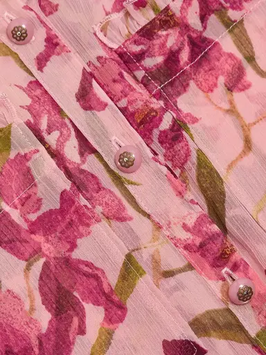 Cinq à Sept Women's Lupetto Trailing Hibiscus Minidress | Thumbnail 7
