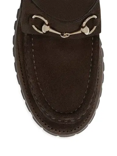 Gucci Women's Sylke Suede Booties - Coffee - Size 12 | Thumbnail 5 Gucci Women's Sylke Suede Booties - Coffee - Size 12 | Thumbnail 5