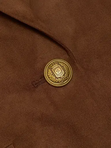 Ramy Brook Women's Marilyn Faux-Suede Single-Breasted Blazer - Coffee | Thumbnail 7