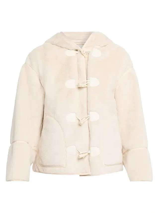 Ramy Brook Women's Lucy Faux-Fur Hooded Jacket - Bone