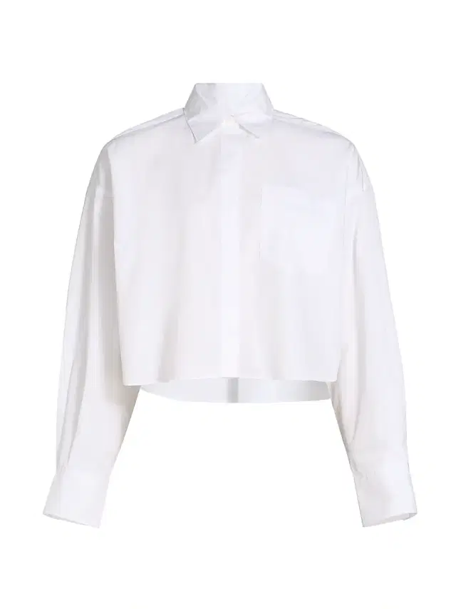 Women's Marin Cropped Shirt - White