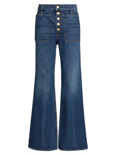 Ulla Johnson Women's The Lou High-Rise Jeans | Thumbnail 1 Ulla Johnson Women's The Lou High-Rise Jeans | Thumbnail 1