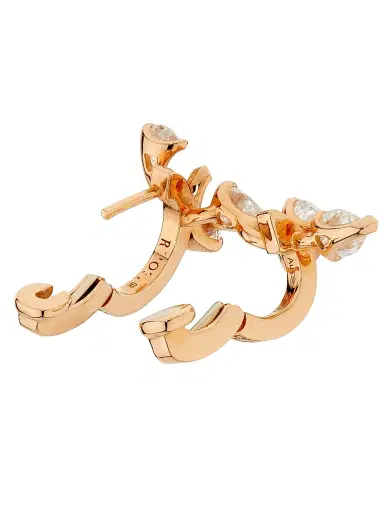 Repossi Women's Serti sur Vide 18K Rose Gold & 1.40 TCW Diamond Earring - Rose Gold | Thumbnail 3 Repossi Women's Serti sur Vide 18K Rose Gold & 1.40 TCW Diamond Earring - Rose Gold | Thumbnail 3