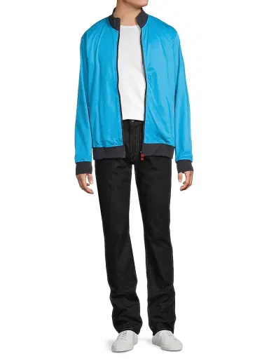 Kiton Men's Jersey Swim Jacket | Thumbnail 2 Kiton Men's Jersey Swim Jacket | Thumbnail 2