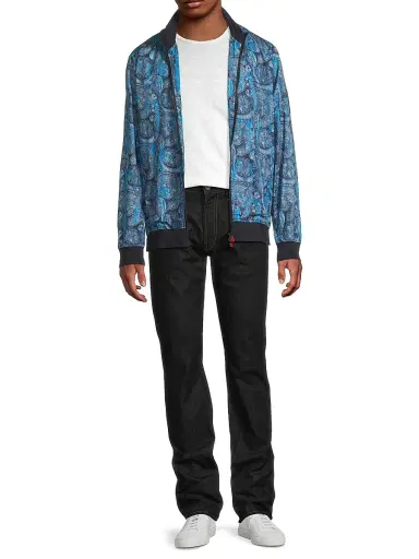 Kiton Men's Pasiley Swim Jacket | Thumbnail 2 Kiton Men's Pasiley Swim Jacket | Thumbnail 2