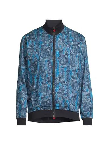 Kiton Men's Pasiley Swim Jacket | Thumbnail 1 Kiton Men's Pasiley Swim Jacket | Thumbnail 1