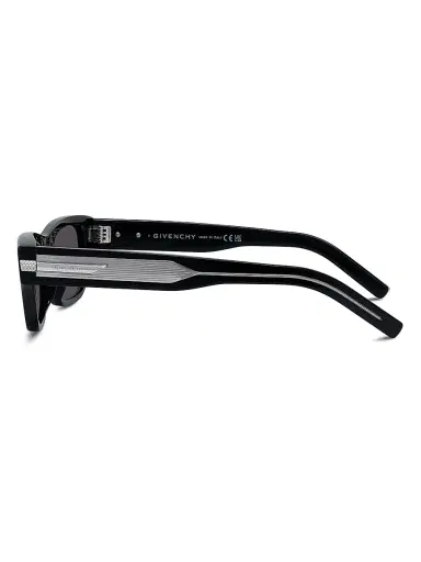 Givenchy Men's GV One 51MM Square Sunglasses - Shiny Black And Smoke | Thumbnail 3 Givenchy Men's GV One 51MM Square Sunglasses - Shiny Black And Smoke | Thumbnail 3