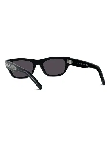 Givenchy Men's GV One 51MM Square Sunglasses - Shiny Black And Smoke | Thumbnail 4 Givenchy Men's GV One 51MM Square Sunglasses - Shiny Black And Smoke | Thumbnail 4