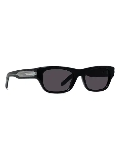 Givenchy Men's GV One 51MM Square Sunglasses - Shiny Black And Smoke | Thumbnail 8 Givenchy Men's GV One 51MM Square Sunglasses - Shiny Black And Smoke | Thumbnail 8