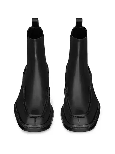 Saint Laurent Men's Joe Chelsea Boots in Smooth Leather - Black - Size 8.5 | Thumbnail 3 Saint Laurent Men's Joe Chelsea Boots in Smooth Leather - Black - Size 8.5 | Thumbnail 3