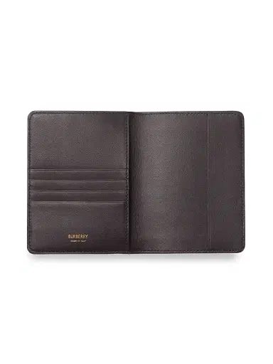 Burberry Women's Check Bifold Passport Case | Thumbnail 2 Burberry Women's Check Bifold Passport Case | Thumbnail 2