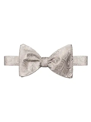 Eton Men's Paisley Silk Bow Tie | Thumbnail 1 Eton Men's Paisley Silk Bow Tie | Thumbnail 1