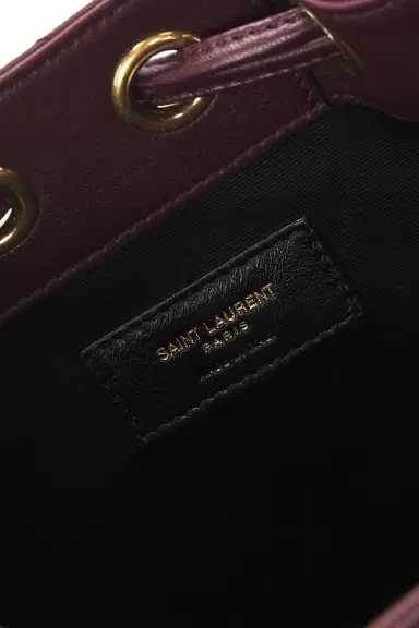 Saint Laurent Small Cassandre Quilted Bucket Bag | Thumbnail 6 Saint Laurent Small Cassandre Quilted Bucket Bag | Thumbnail 6