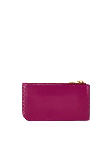 Saint Laurent Zipped Fragments Credit Card Case | Thumbnail 2 Saint Laurent Zipped Fragments Credit Card Case | Thumbnail 2