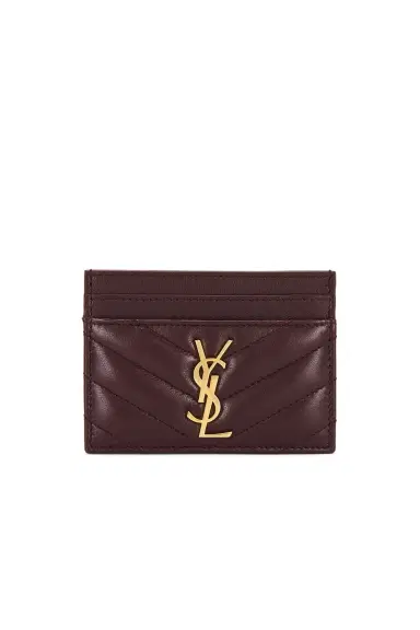 Saint Laurent Credit Card Case | Thumbnail 1 Saint Laurent Credit Card Case | Thumbnail 1