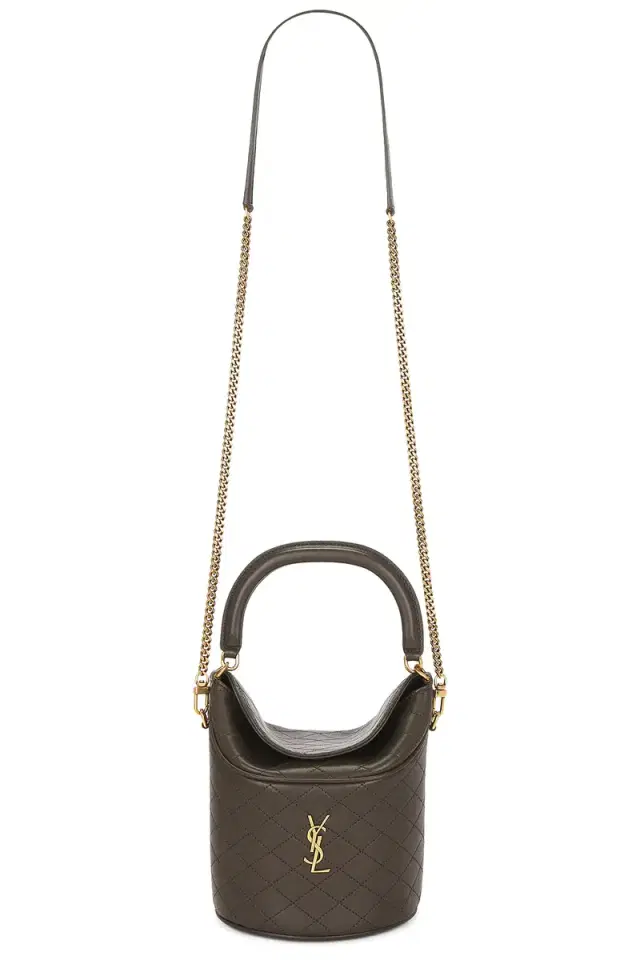 Saint Laurent Top Handle Bucket Bag