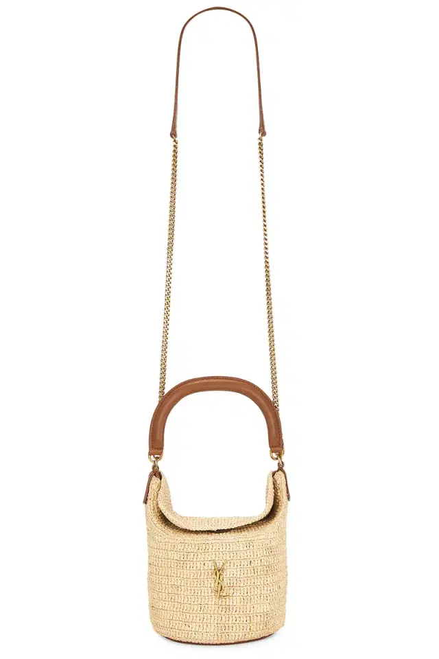 Saint Laurent Top Handle Bucket Bag