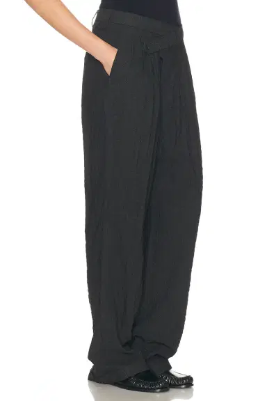 R13 Triple Pleat Crossover Trouser | Thumbnail 2 R13 Triple Pleat Crossover Trouser | Thumbnail 2