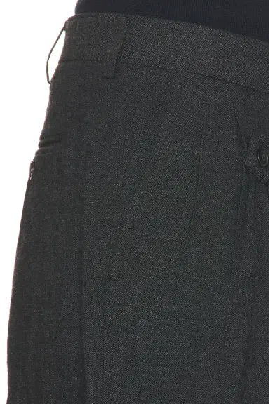 R13 Triple Pleat Crossover Trouser | Thumbnail 6 R13 Triple Pleat Crossover Trouser | Thumbnail 6
