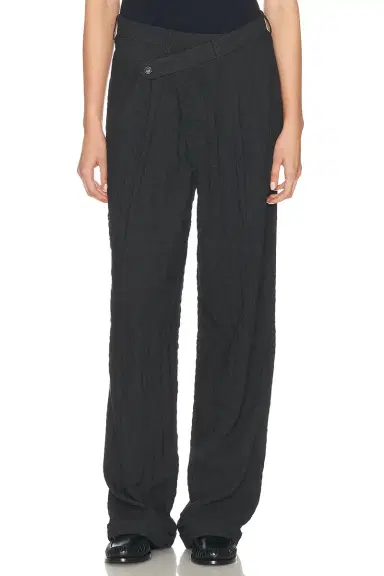 R13 Triple Pleat Crossover Trouser | Thumbnail 1 R13 Triple Pleat Crossover Trouser | Thumbnail 1