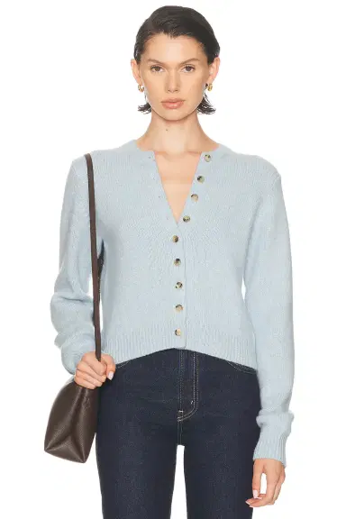 KHAITE Everheart Cashmere Cardigan | Thumbnail 1 KHAITE Everheart Cashmere Cardigan | Thumbnail 1
