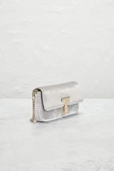 Tom Ford TOM FORD Wallis Velvet Mini Bag | Thumbnail 4
