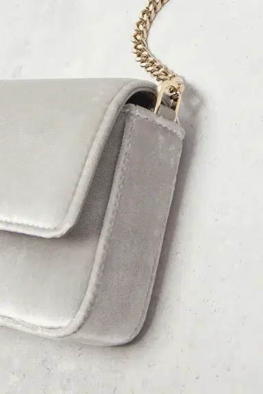 Tom Ford TOM FORD Wallis Velvet Mini Bag | Thumbnail 9