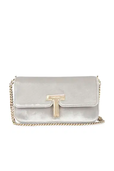 Tom Ford TOM FORD Wallis Velvet Mini Bag | Thumbnail 1