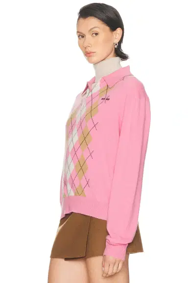 Miu Miu Polo Sweater | Thumbnail 2 Miu Miu Polo Sweater | Thumbnail 2