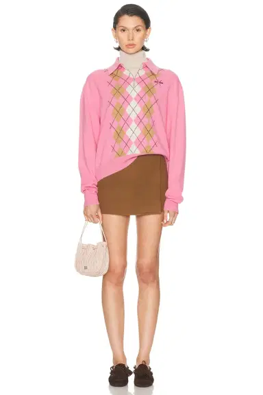 Miu Miu Polo Sweater | Thumbnail 4 Miu Miu Polo Sweater | Thumbnail 4