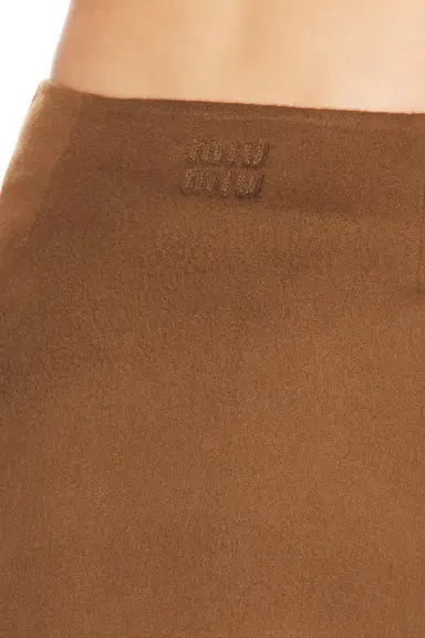 Miu Miu Mini Wrap Skirt | Thumbnail 6 Miu Miu Mini Wrap Skirt | Thumbnail 6
