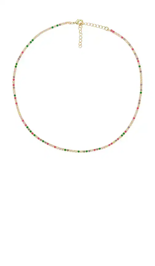 Alexa Leigh Tennis Necklace.