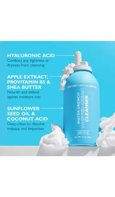 Peter Thomas Roth Water Drench Whipped Cream Cleanser | Thumbnail 2 Peter Thomas Roth Water Drench Whipped Cream Cleanser | Thumbnail 2